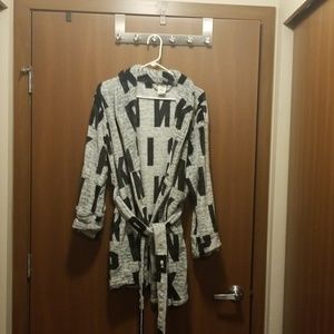 Women's Victoria secret pink bath robe.